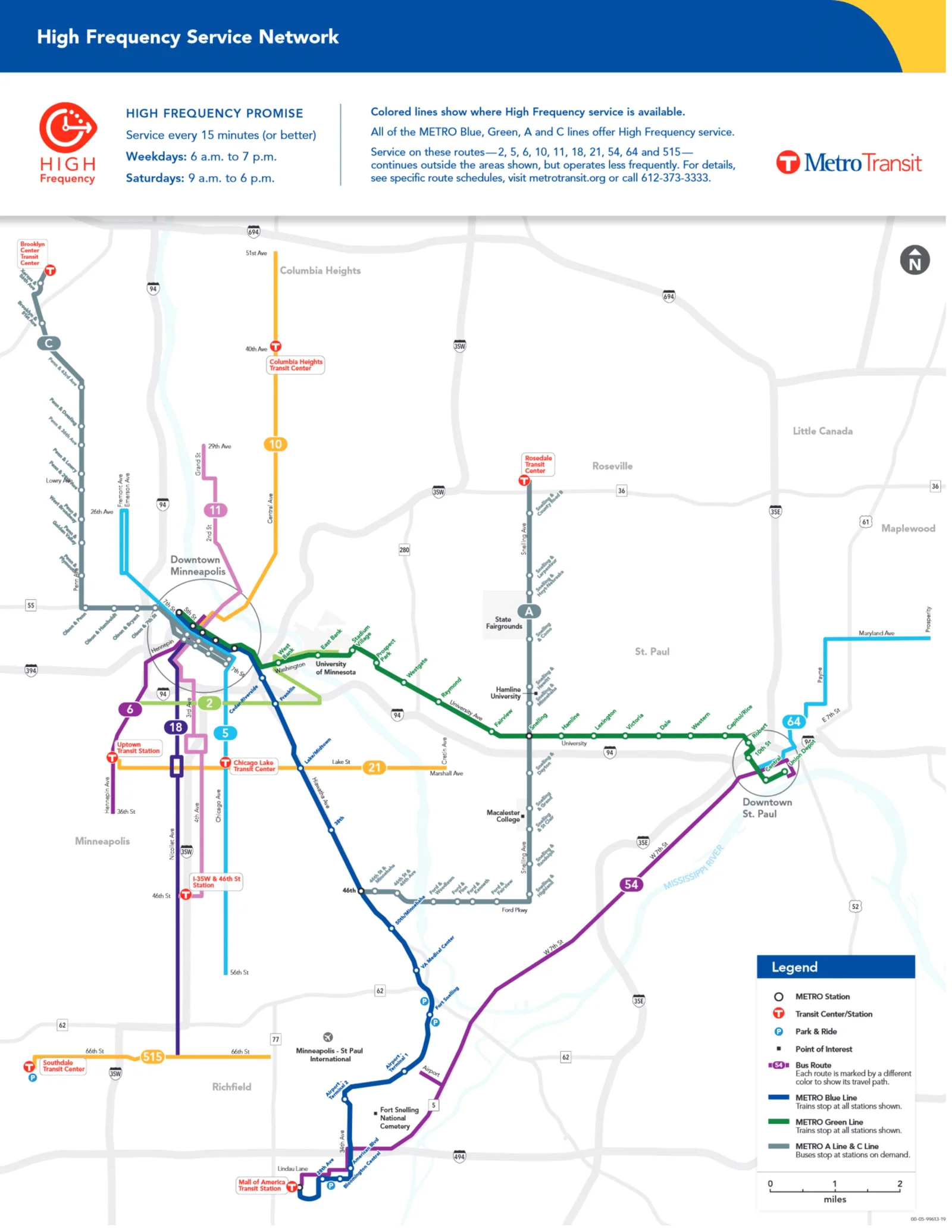 Metro Transit's High Frequency Network