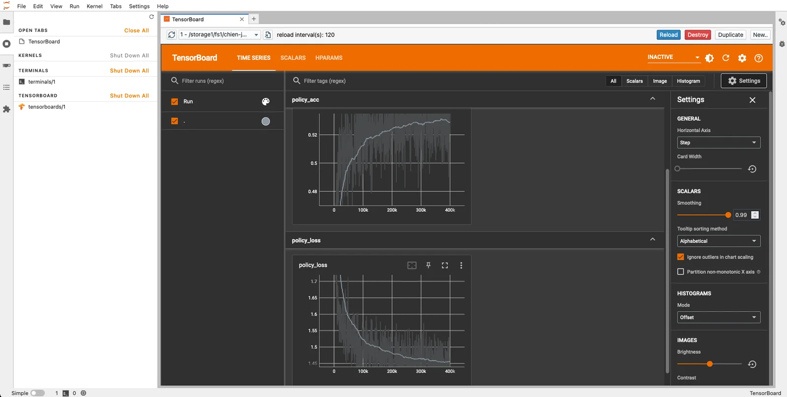 Tensorboard